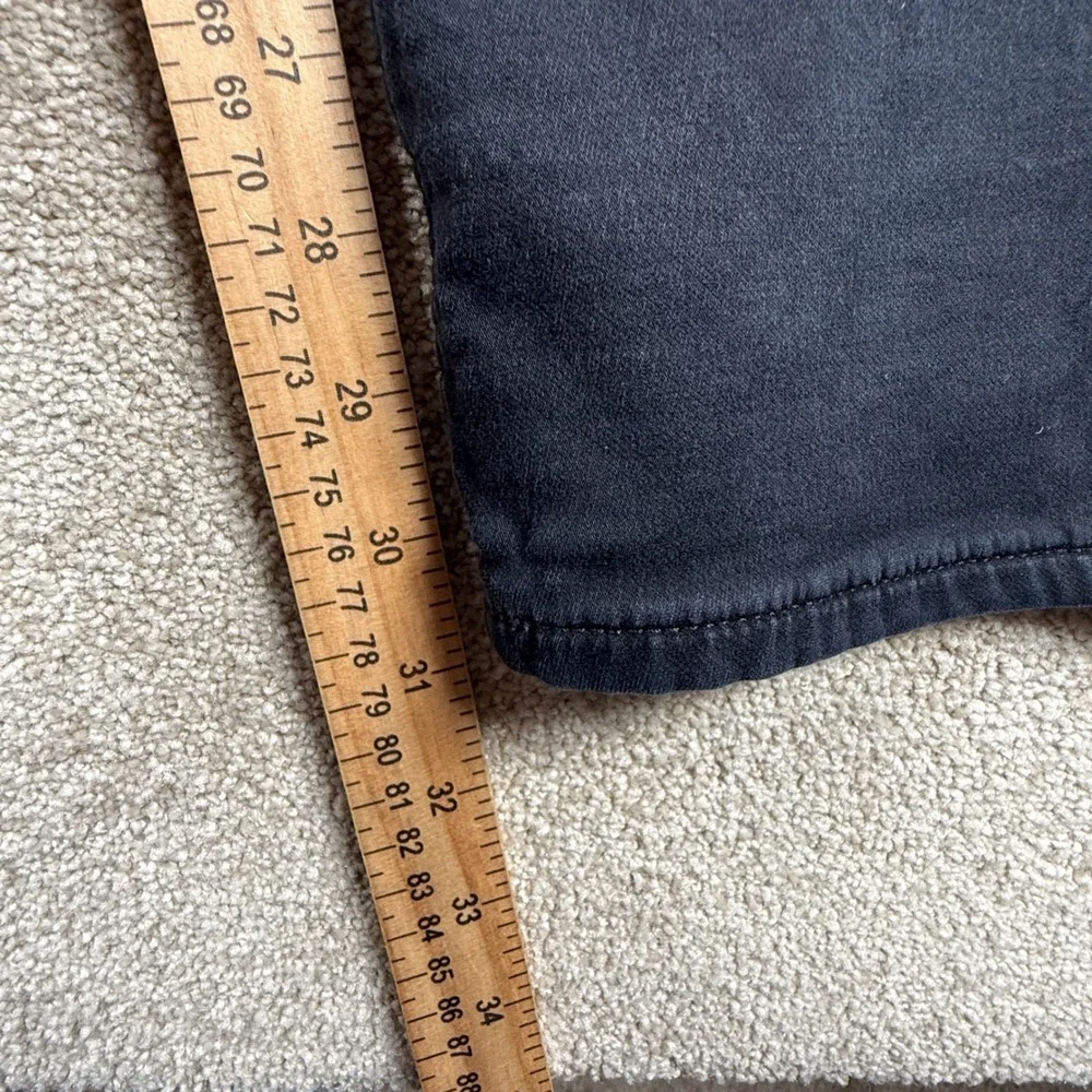 Banana Republic Traveler Pants Mens 38x32 Slim Fit Black Five Pocket Chino Jean